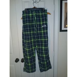 Seattle Seahawks Pajama Set - Tank Top & Plaid Flannel Pants